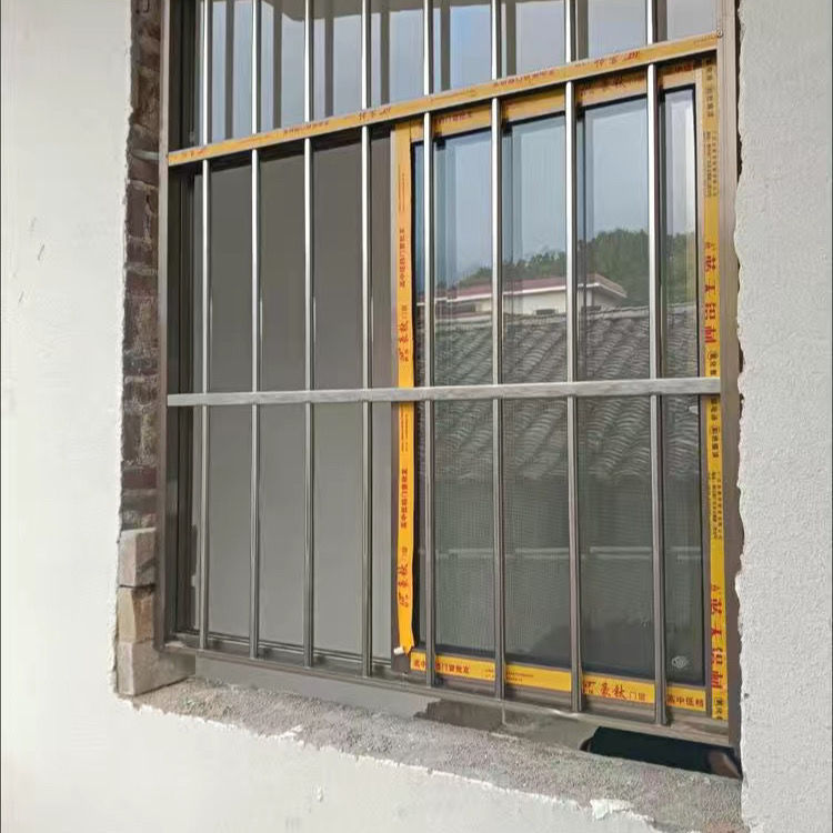 乡镇自建房防盗一体窗推拉窗平开不锈钢防盗网钢化玻璃铝合金窗户