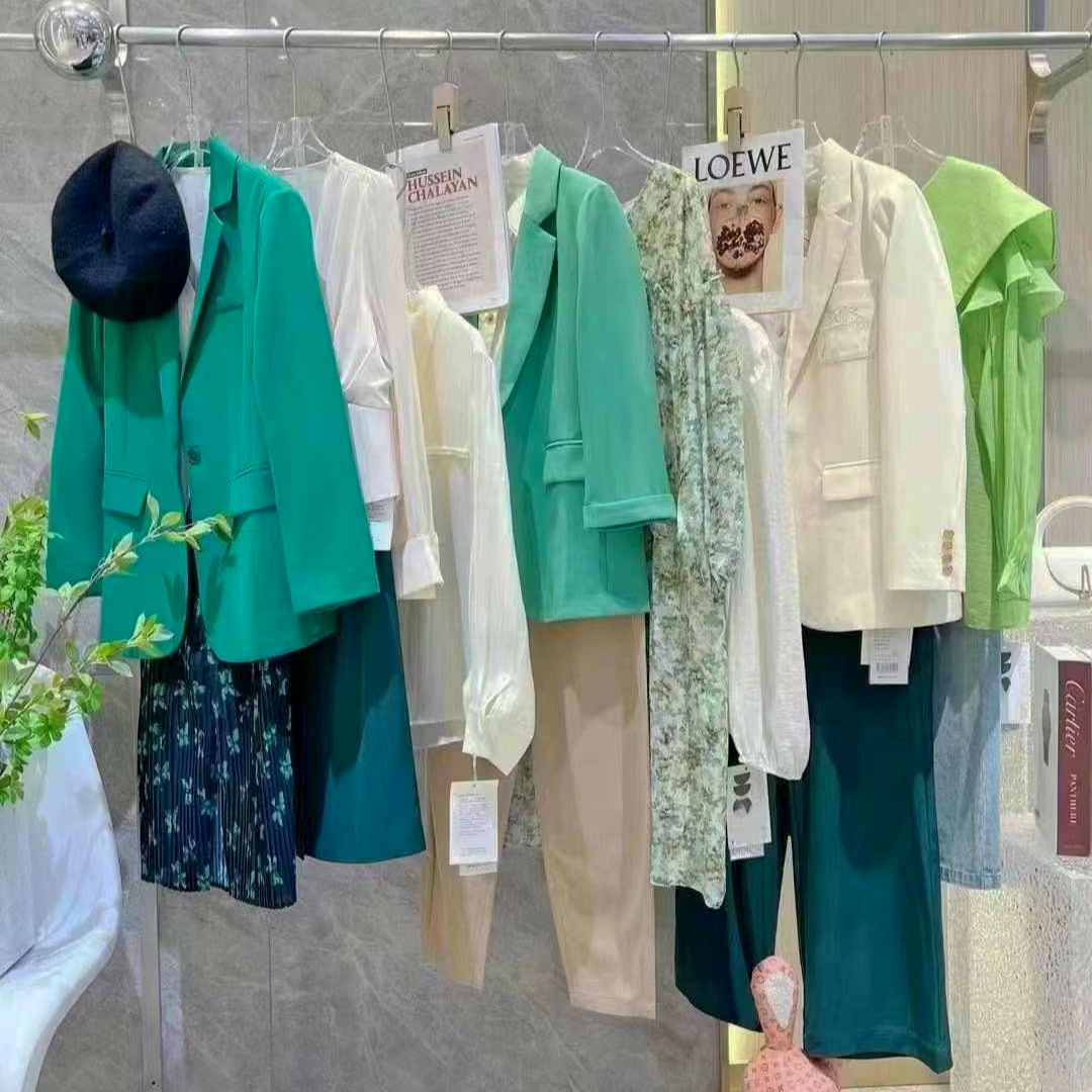 迪笛欧品牌女装撤柜系列货走份杭州女装高货四季青衣服秋季女批发