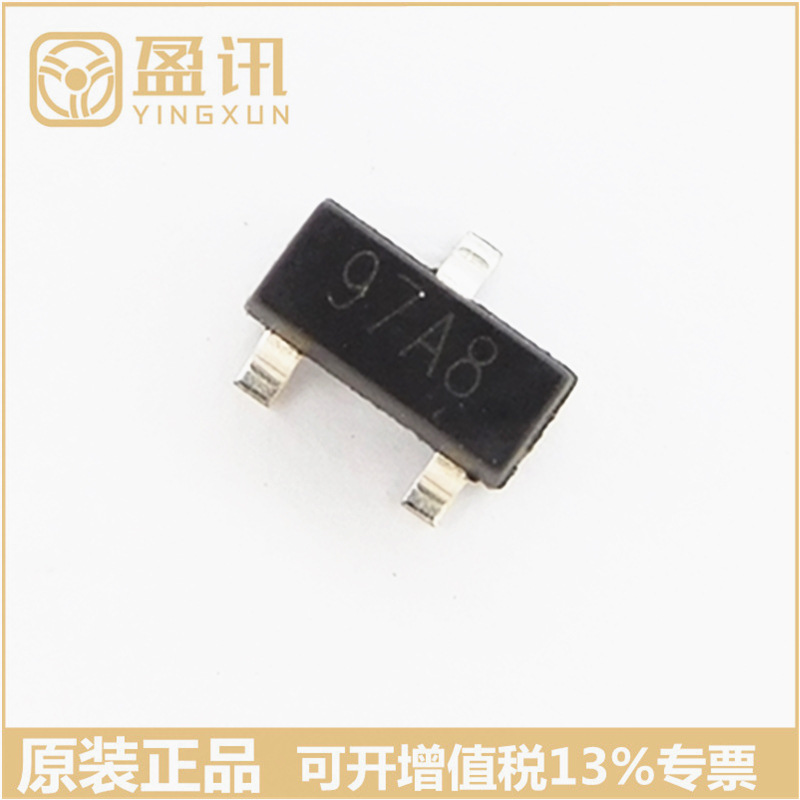 全新现货 贴片三极管mac97a8 丝印97a8双向可控硅 sot-23 晶闸管