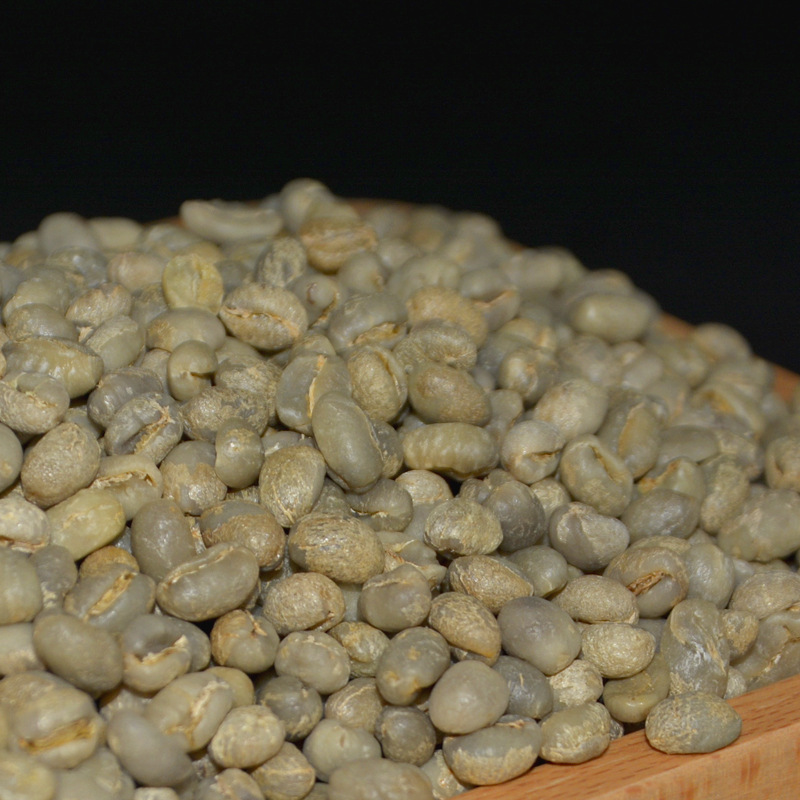 精选云南越谷咖啡生豆 日晒水洗青咖啡豆 阿拉比卡种咖啡生豆批发