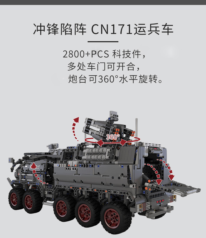 onebot流浪地球运兵运载车cn373运兵车cn171