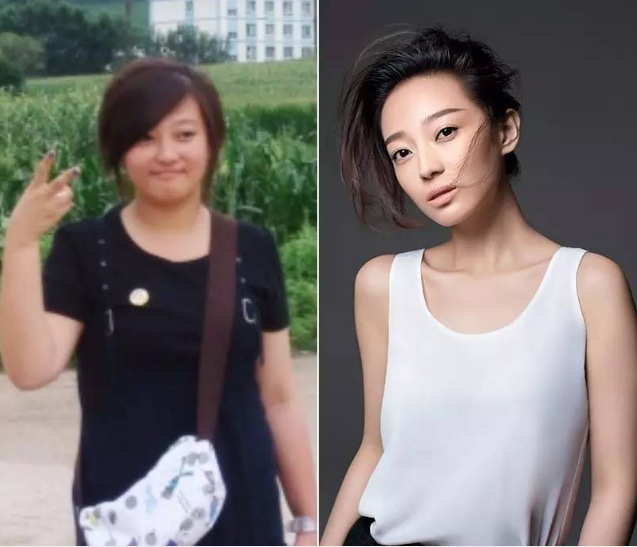 减肥前后对比图50