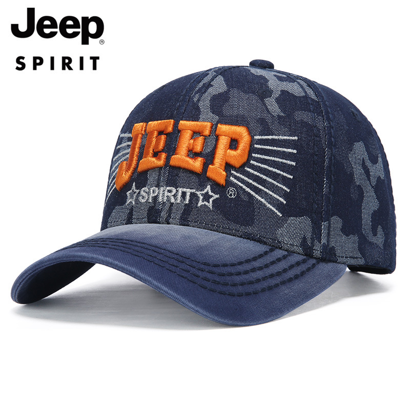 jeep spirit吉普情侣款牛仔帽子街头时尚棒球帽20ma996ca0376