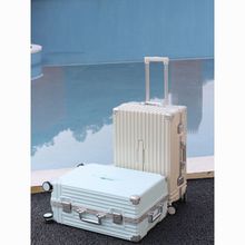 加厚新款行李箱女24铝框结实耐用旅行登机箱20男时尚潮流拉杆箱子