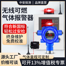 中安探无线可燃气体探测报警器工商业餐饮天然气气有毒气体检测仪