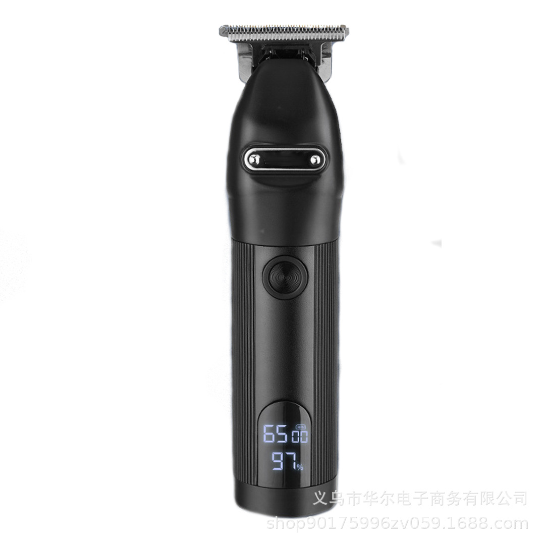 Cross-Border New Arrival S9 LCD Digital Display Electric Hair Clipper Hair Salon Professional High-Power Electric Clipper Oil Head Electrical Hair Cutter