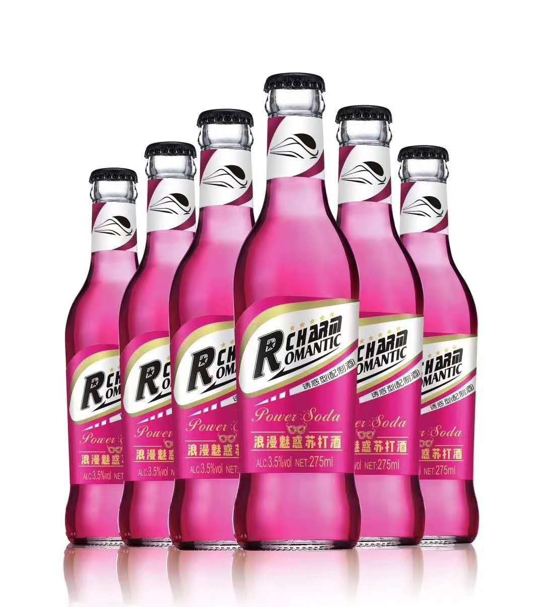 苏打酒工厂 夜场果味女士酒 低醇果味酒