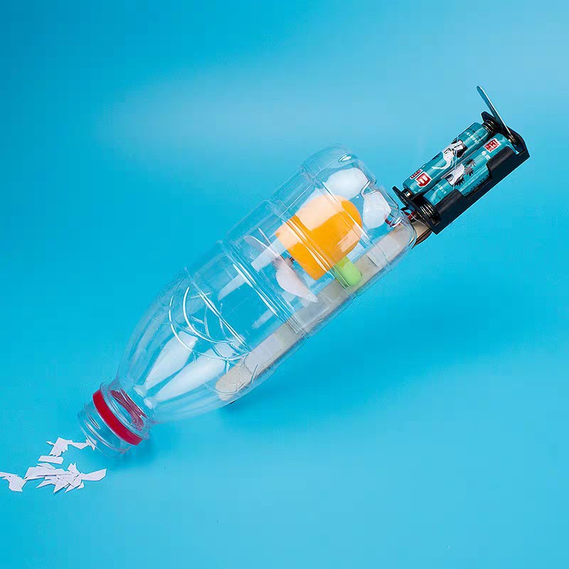 diy自制吸尘器新 电动科技小制作小学生科学实验器材料包作业推荐