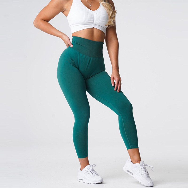 Nvgtn Solid Trousers European and American Sports Yoga Fitness Yoga Pants Us Version without Logo High Quality in Stock