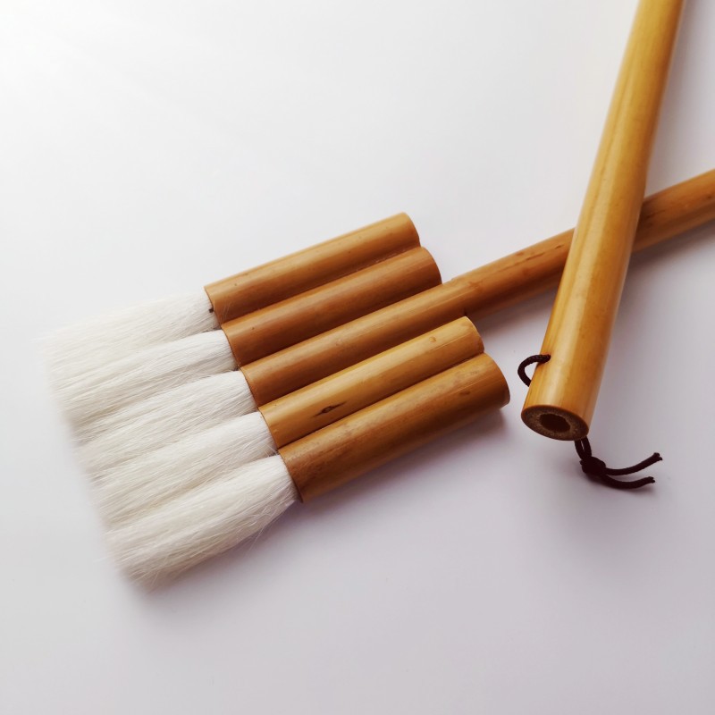 羊毛刷水彩排笔国画笔刷 连笔板刷 排刷背景刷底纹刷美术画材