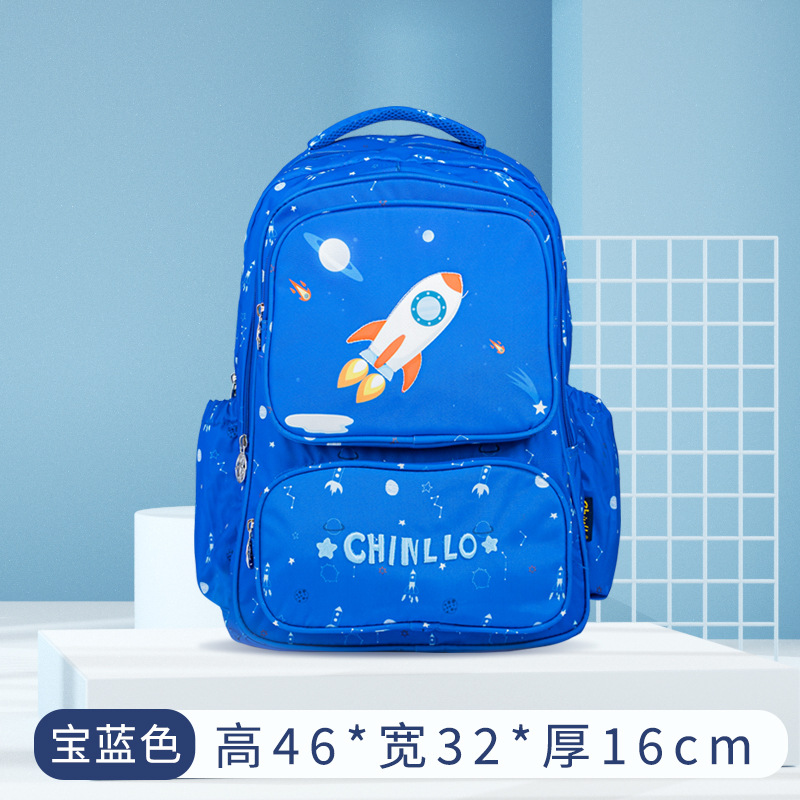 Factory Direct Supply Grade 1-6 Breathable Burden Reduction Waterproof Children's Backpack Primary School Student Backpack Wholesale