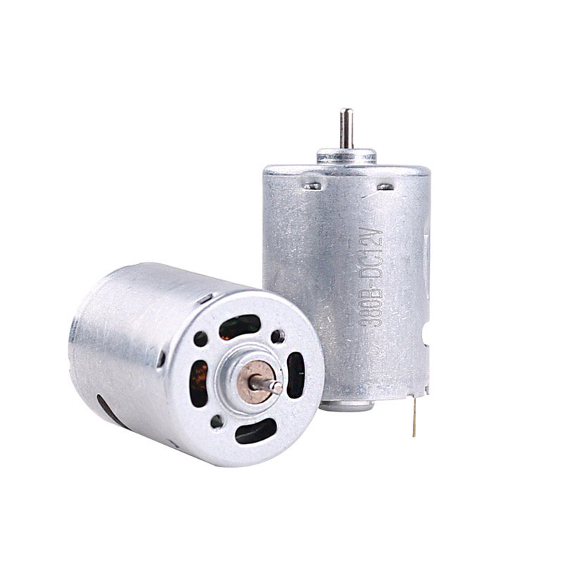 万至宝r380直流电机 3-12v卷发器电机 吸尘器马达 榨汁器微型电机