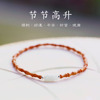 Olivary nucleus Bamboo Bracelet ins A small minority Sense of design literature fresh Emerald Hand string Confidante jewelry