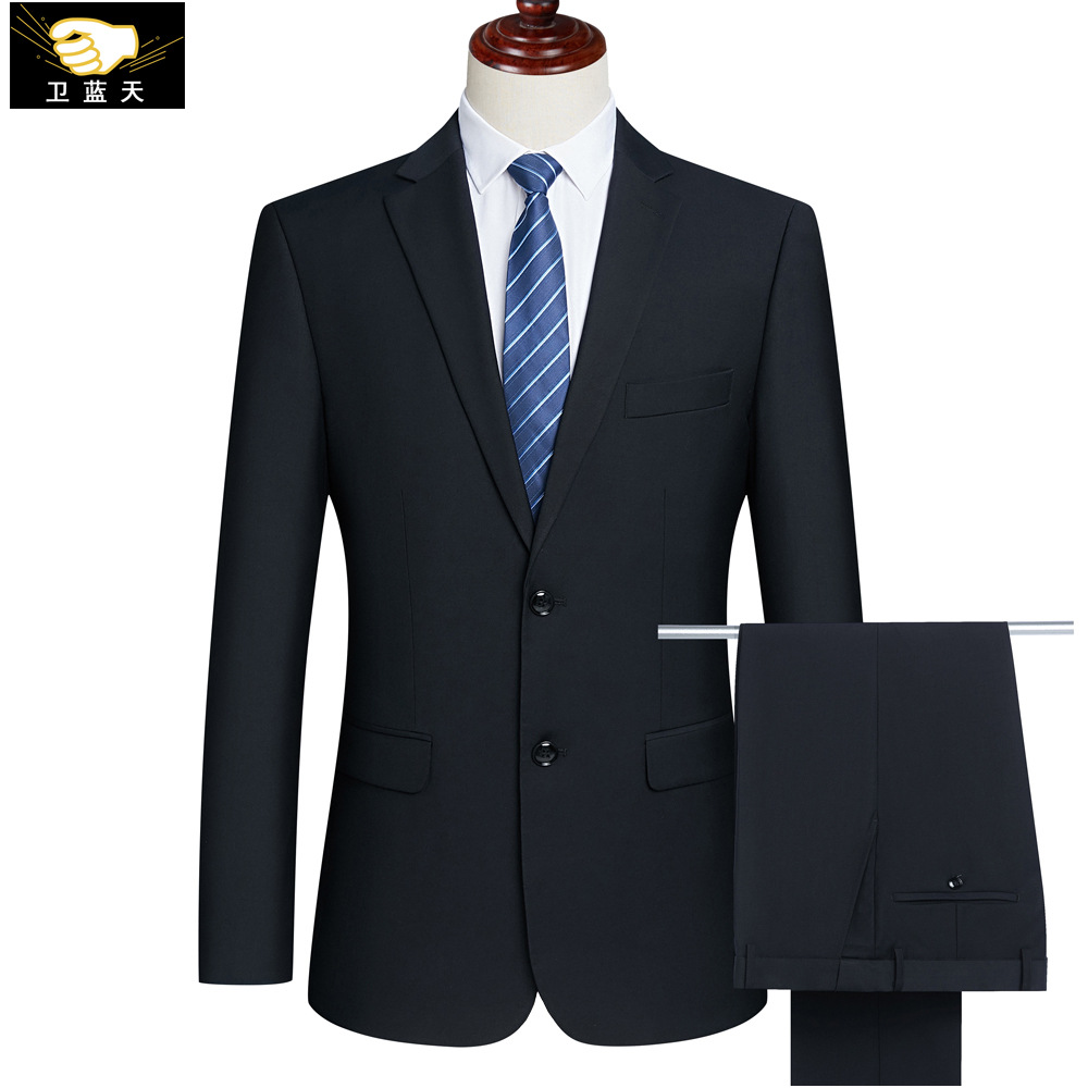 3万套品牌男士修身商务小西装青少年新郞结婚伴郎礼服职业西服套装
