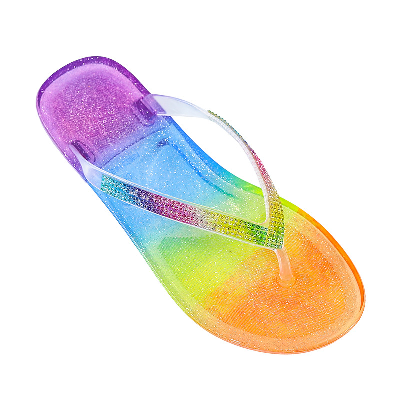 Women's Slippers Summer New Soft Bottom Non-Slip Indoor Bathroom Home Sandals Fashion Outerwear Slide Flip Flop Sandle Wholesale