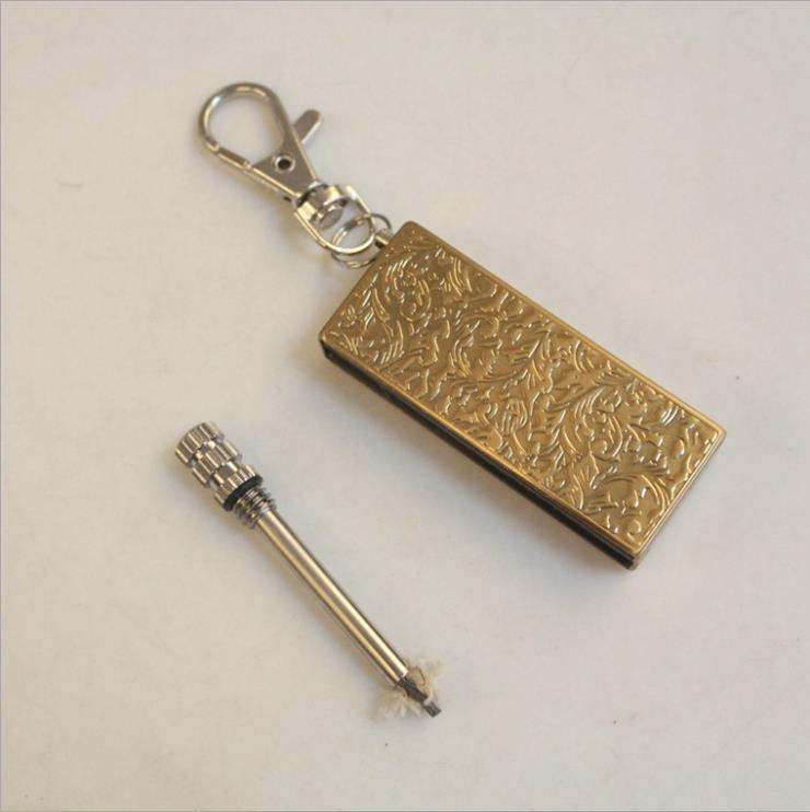 hy607创意礼品万次火柴批发薄品防水万能不锈钢长方形火柴跨境