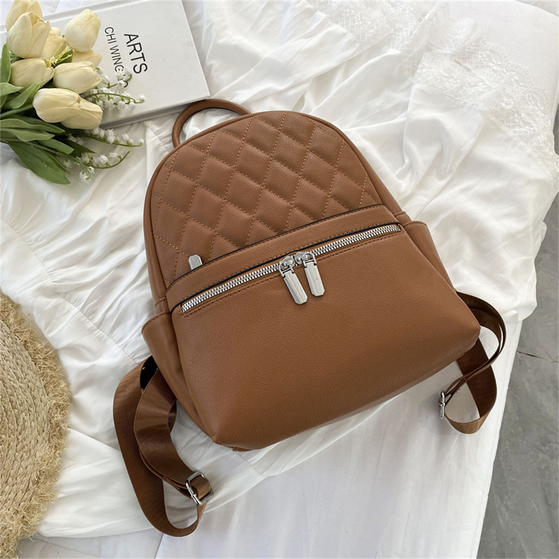 Women's Bag Special-Interest Design All-Match Backpack Women's High-Grade Messenger Bag Travel Bag 20233 New Korean Style Small Back