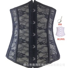 束身衣源头工厂热销款 蕾丝透气美体塑身衣 宫廷束身衣 corset