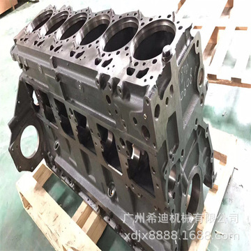 komatsu小松pc400-6 pc400-7 pc450-7 6d125发动机缸体挖掘机配件