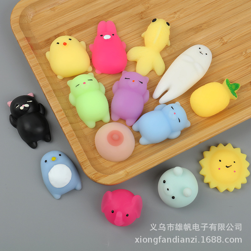 Animal Tuanzi Squeezing Toy Japanese and Korean Novel Creative Student Small Gift Decompression SEAL Doll Vent Toy