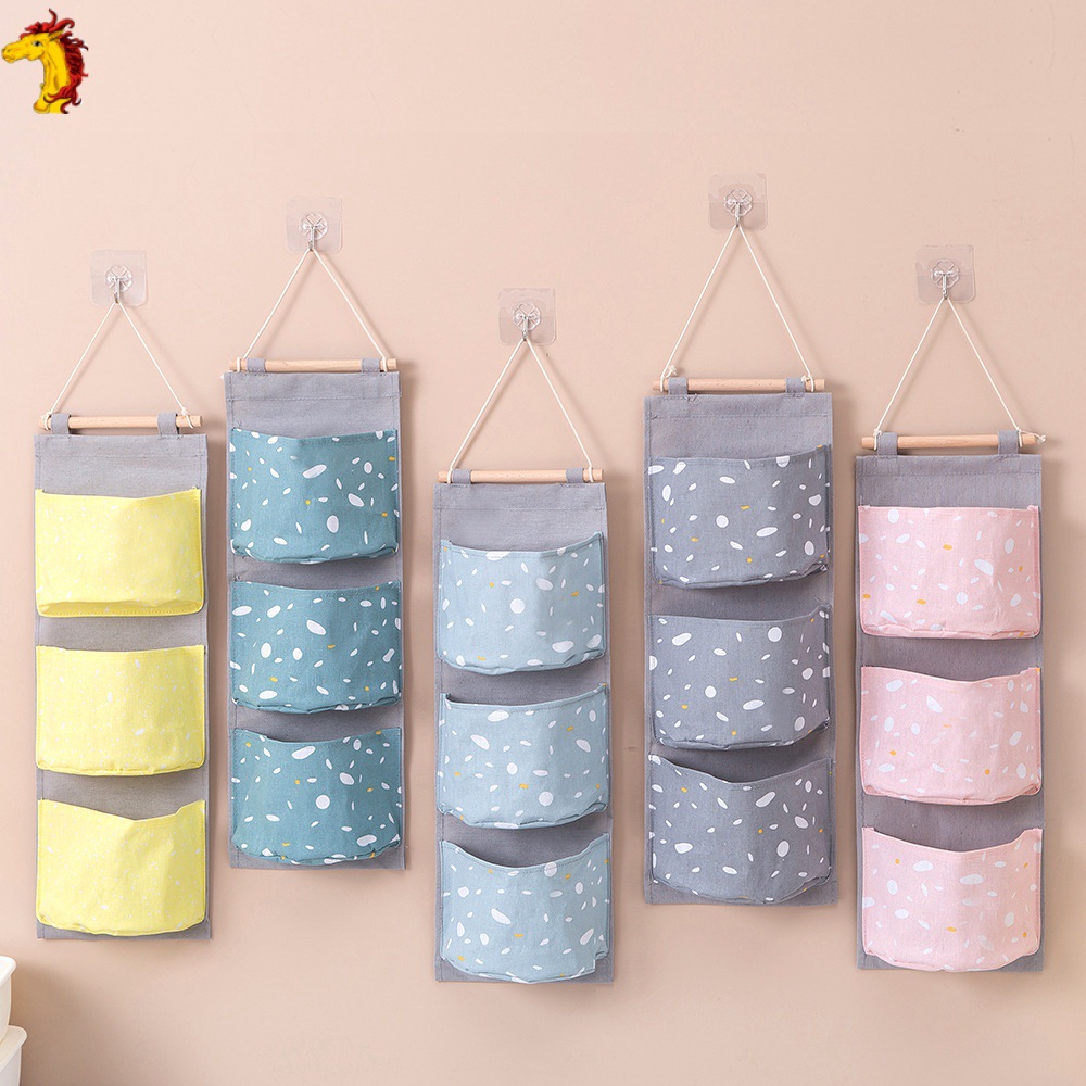 收纳袋子学生多层多功能用品饰家庭墙面防潮手机寝室杂物文具整洁