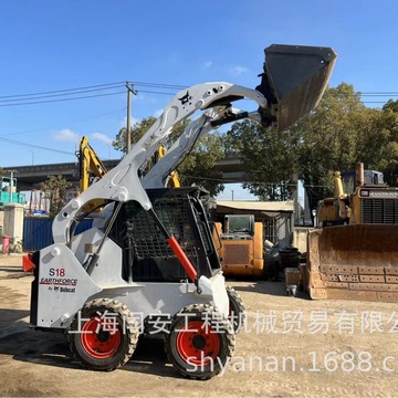 二手山猫s185.s300滑移装载机出售!-阿里巴巴