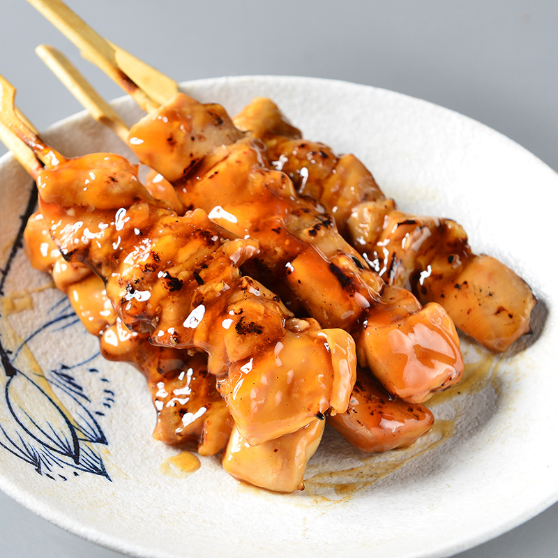 炭烤照烧霸王鸡肉串400g链锁便利店烧烤店关东煮串串麻辣烫食材