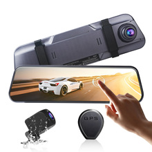 10寸2160P高清wifi流媒体后视镜批发行车记录仪4K厂家批发dashcam