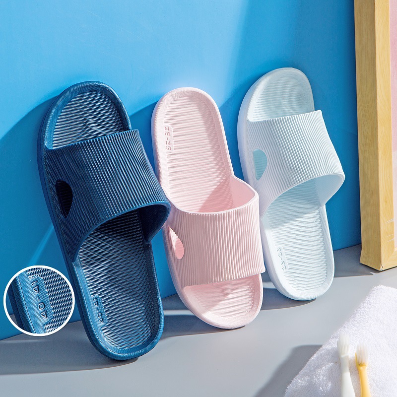 Anti-Slip Soft Bottom Home Couple Slippers Indoor Bathroom Non-Slip Slippers