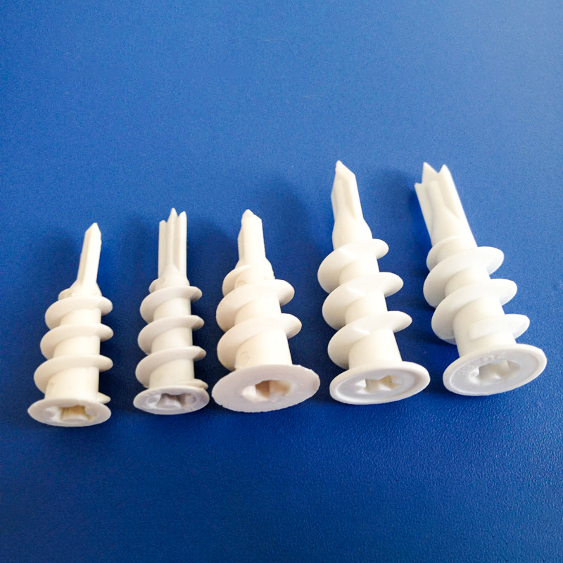 7万个荐 塑料鱼形膨胀管胶塞 塑料膨胀管 6*30塑胶壁虎 rohs￥0.