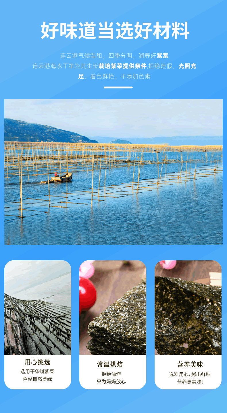 厂家批发寿司海苔 手卷寿司海苔三角手卷饭团海苔 干紫菜包饭海苔