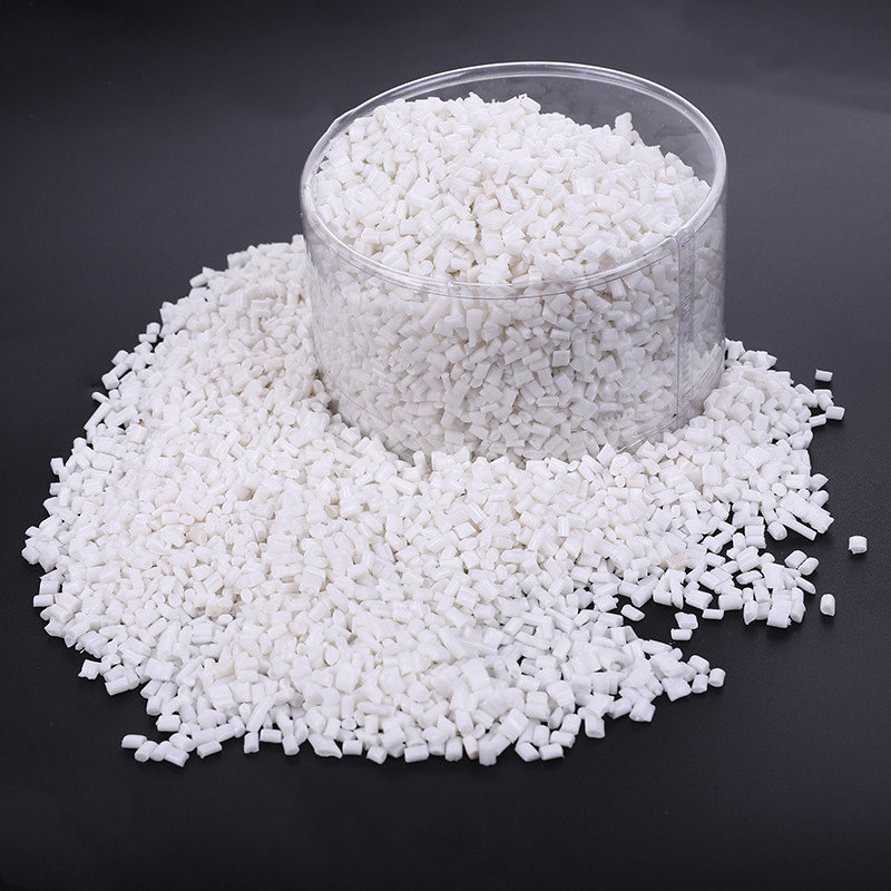 厂家直销聚丙烯pp颗粒塑料颗粒珍珠白色日用品无纺布pp再生料回料