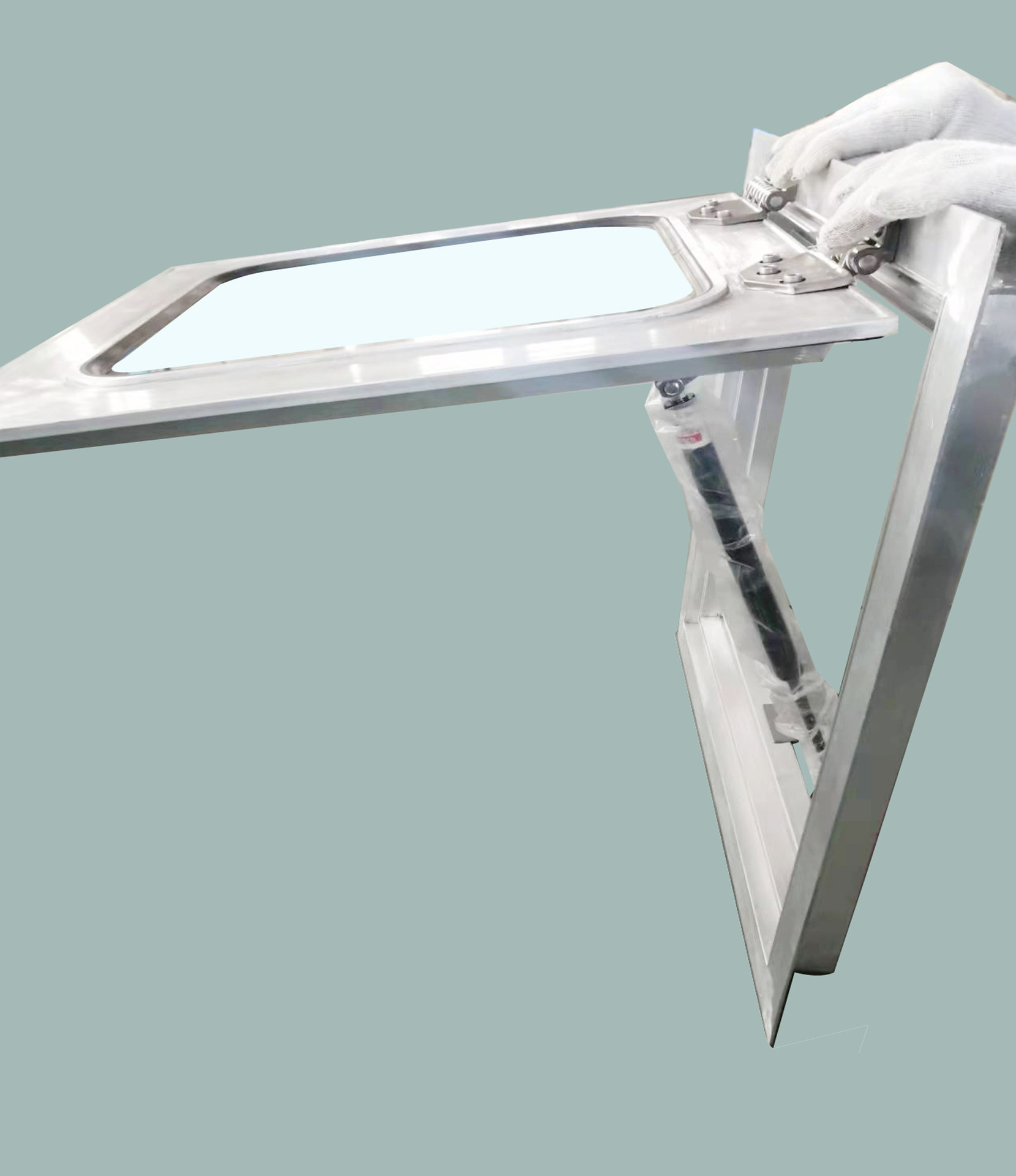 原厂销售方舱外推窗铝窗固定窗左右推拉窗kl014005