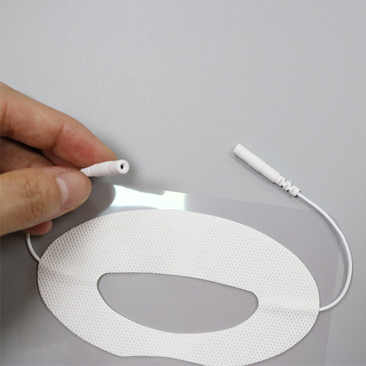 0插针式凝胶导电碳膜自粘电极贴片