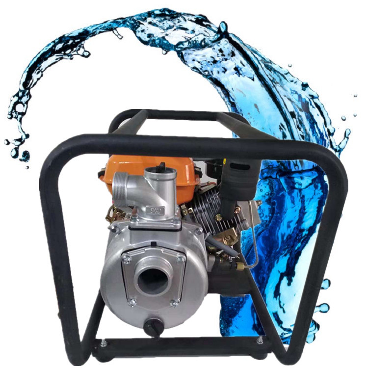 0成交0台四冲程农业灌溉抽水园林自吸泵 防汛排涝4寸便携式工业柴油机