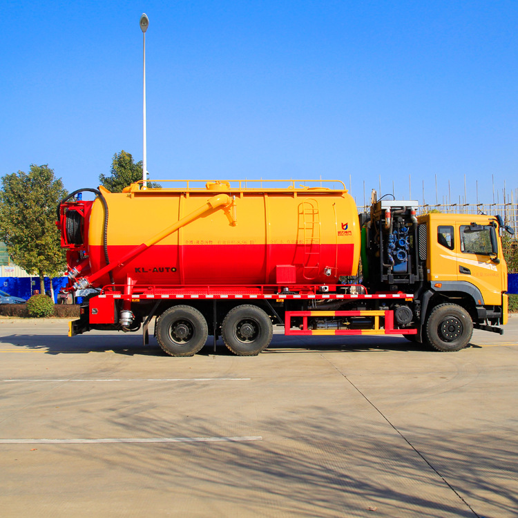 重汽汕德卡15方高压清洗车吸污吸粪车厂家报价价格便宜-阿里巴巴