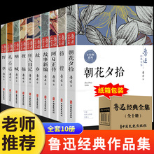 全套10册鲁迅全集故乡朝花夕拾呐喊社戏正版经典野草孔乙己阿Q正