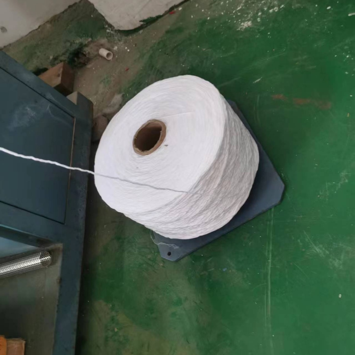 纯丙纶纱1公支单股约9000d 丙纶线pp纱 质轻耐腐蚀丙纶普强丝