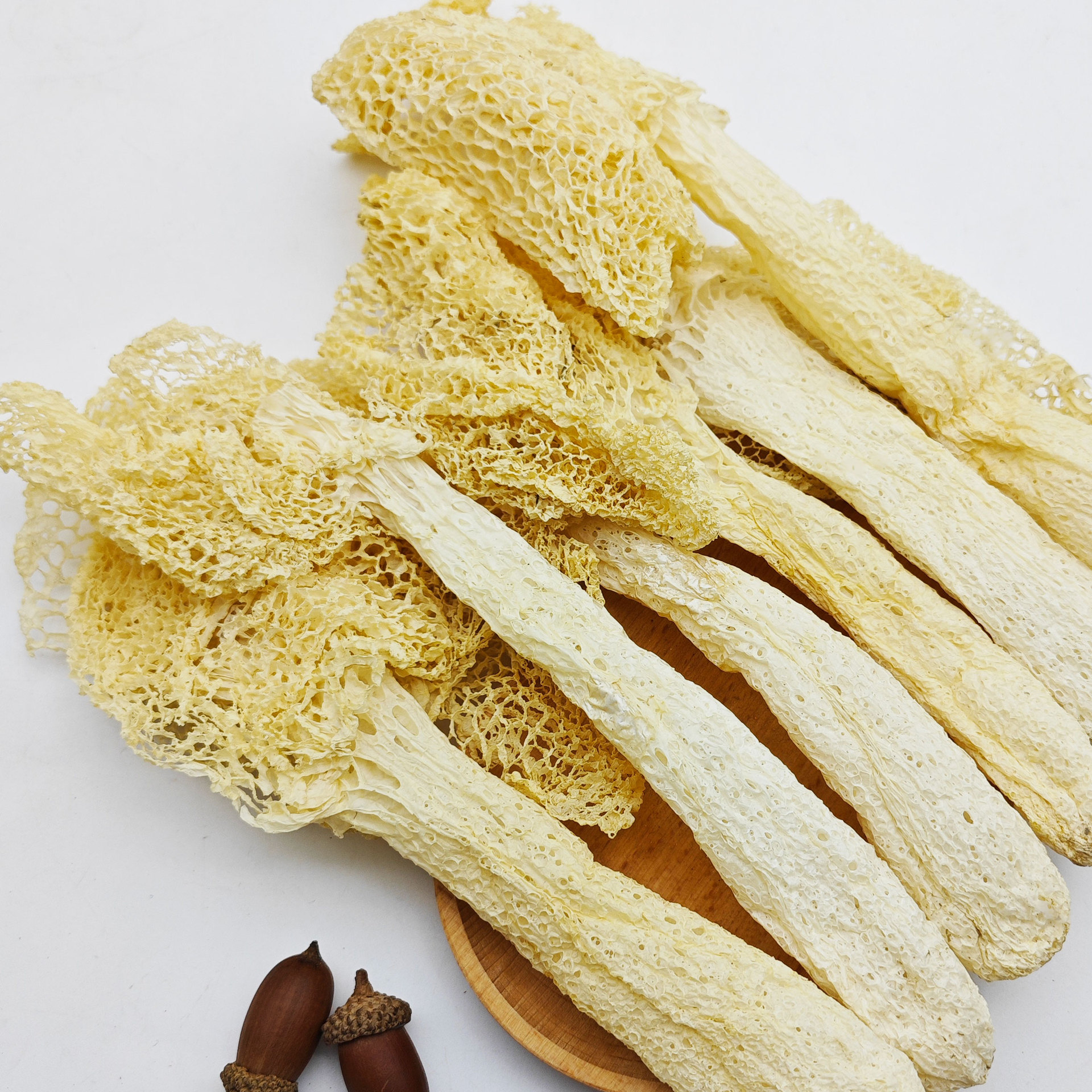天然无硫福建古田食用菌基地产地销售 野生菌菇食用菌 竹荪干货