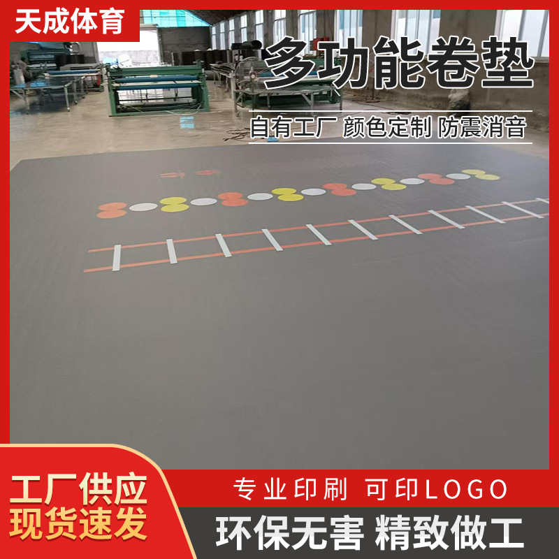XPE运动地垫拳击卷垫武术格斗卷垫多功能运动地垫擂台拳台台布