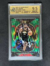 panini nba 欧文球星卡 评级卡 签名签字帕尼尼 男生礼物折射特卡