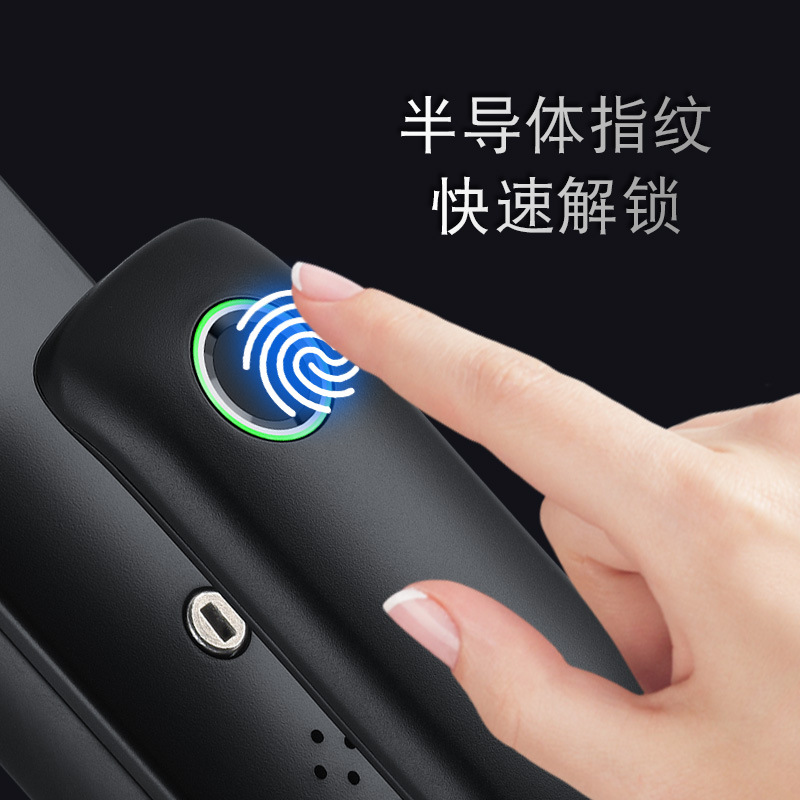 Fingerprint Lock Smart Lock Graffiti Pass Lock Office Indoor Wooden Door Apartment Hotel Rental House Electronic Password Lock