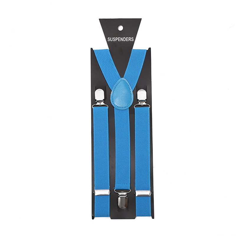 New Adult Strap Fashion Strap Clip Wholesale Men and Women Universal Strap Three Clip 2.5 Strap Suspenders Spot