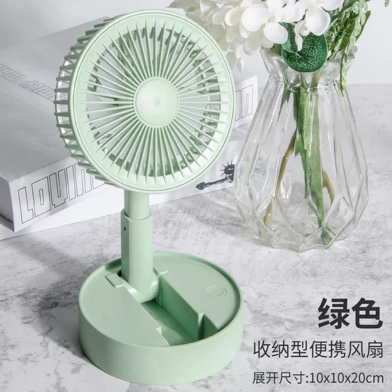 New Usb Charging Small Handheld Fan Portable Outdoor Mini Creative Desktop Office Collapsible Fan