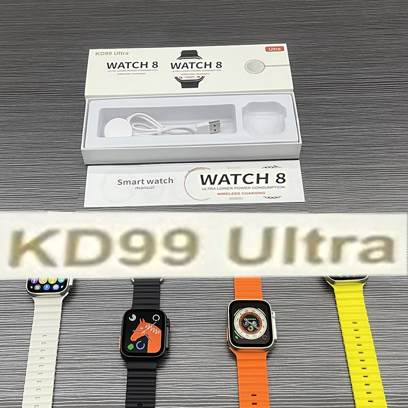 Kd99 Ultra Watch8 Sports Bracelet S8 Bluetooth Calling Wireless Charger Smart Watch