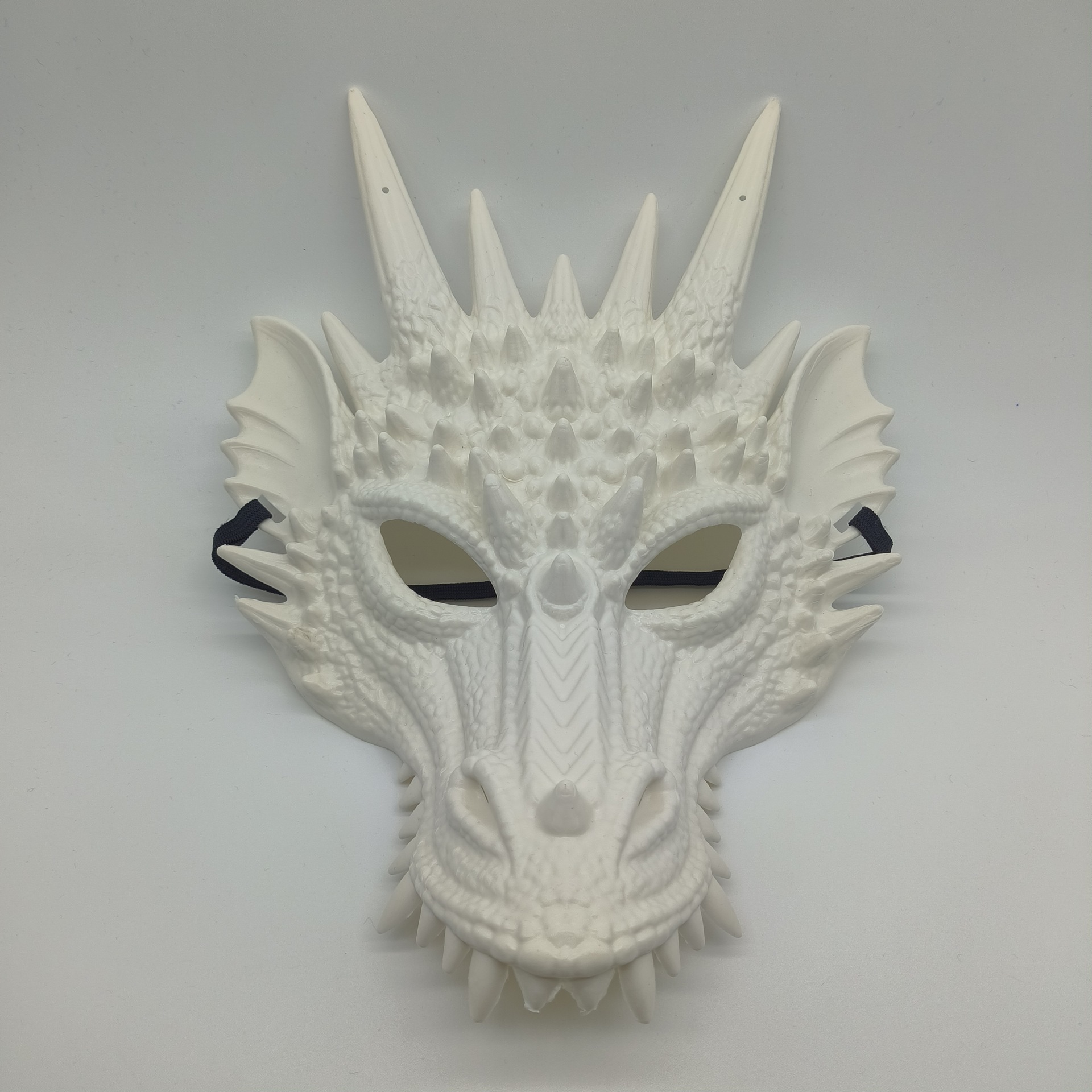 万圣节动物立体龙头全脸cos道具真龙面具