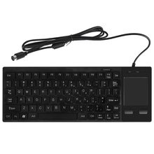 有线小键盘PS/2工业设备机柜笔记本电脑触摸鼠标USB键盘套装工厂
