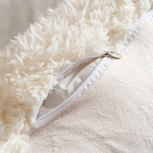 PHZ0批发超柔山羊绒床头纯棉长方形大靠枕公主双人床靠背靠垫床头