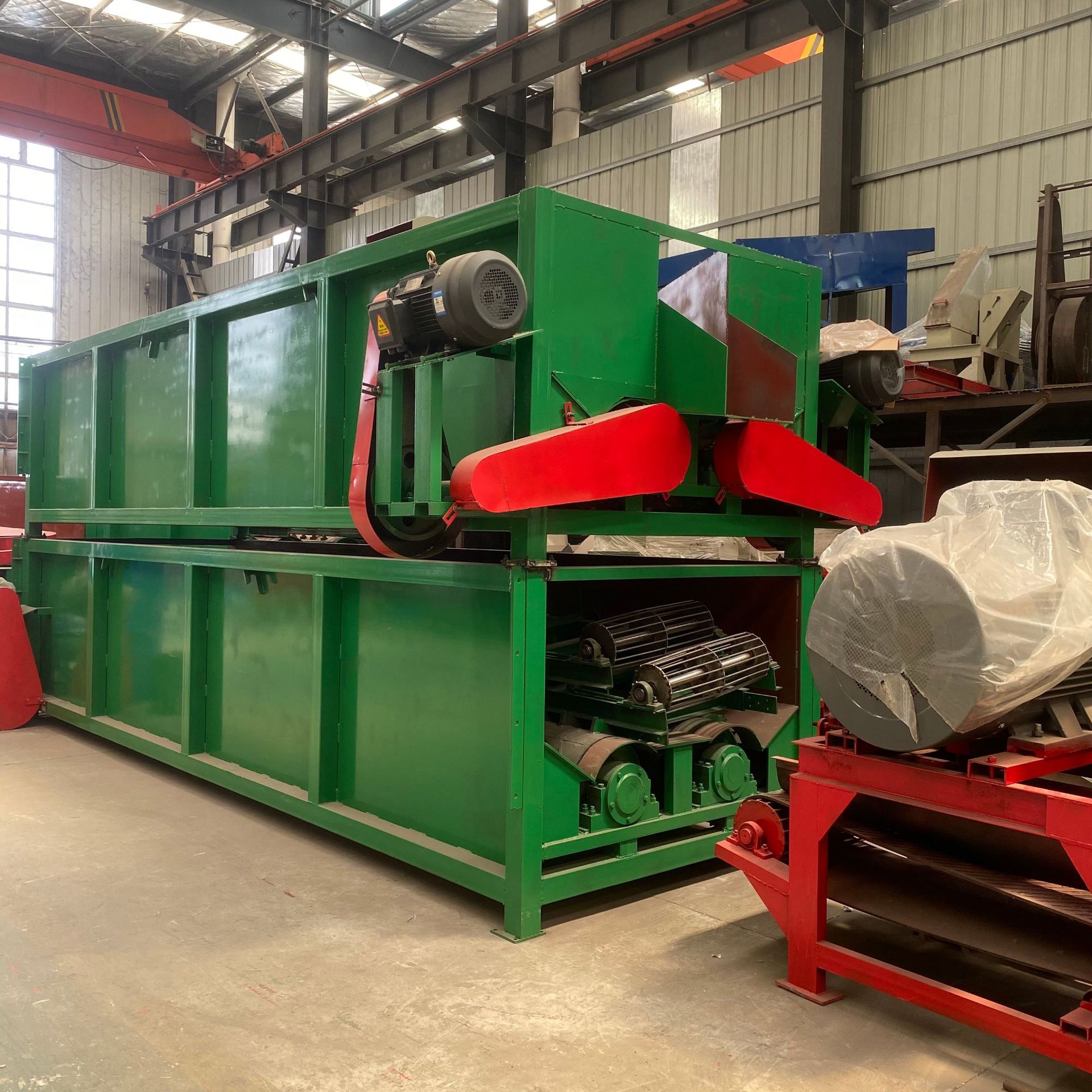 槽式木材剥皮机