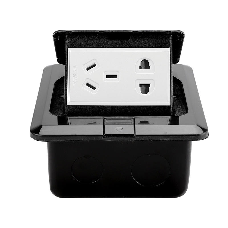 罗格朗tcl普通拨起式铜地脚插防水电视电脑地插家用轻薄型-询价